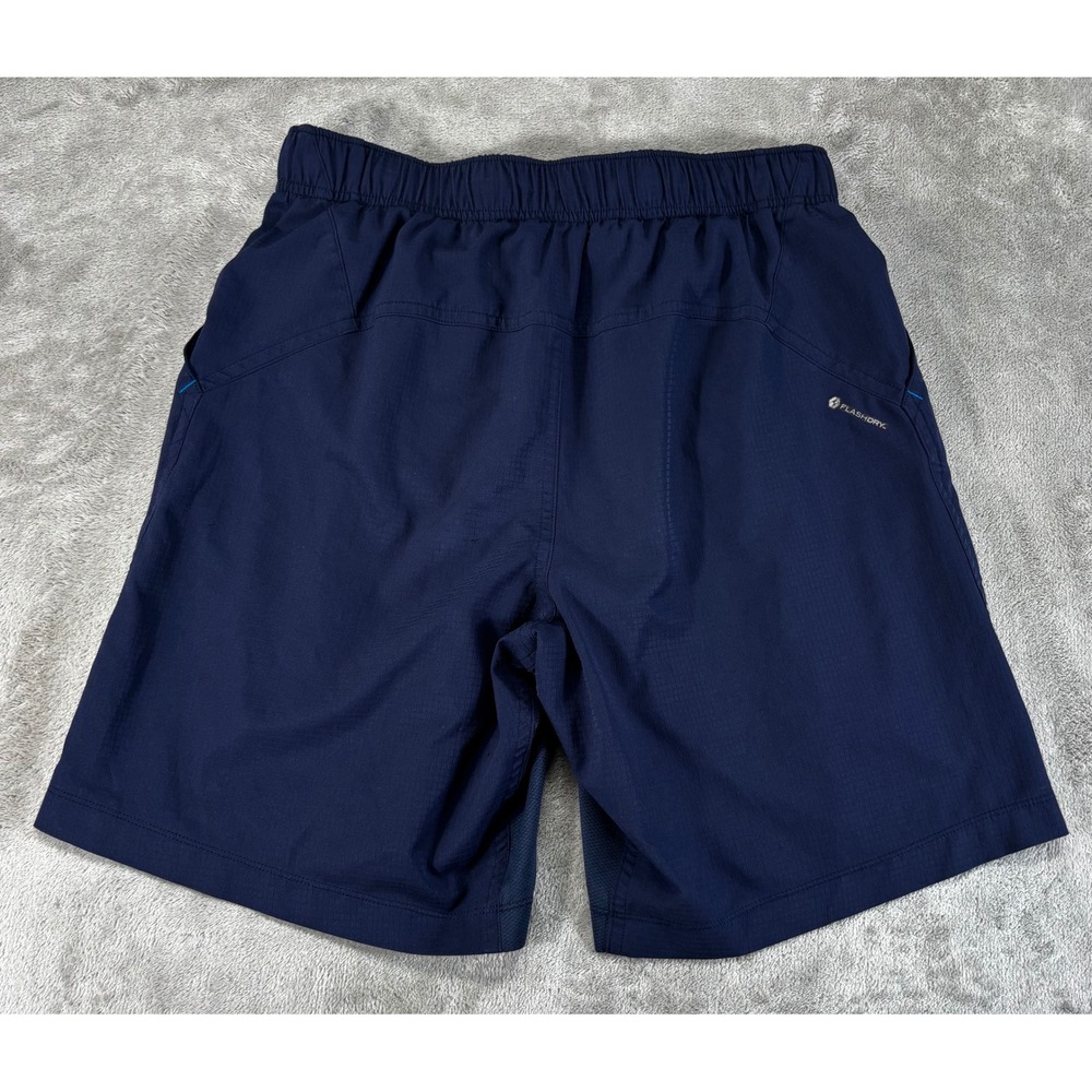 The North Face FlashDry Athletic Shorts Mens Medium Navy Blue Excellent Ripstop - Picture 4 of 7
